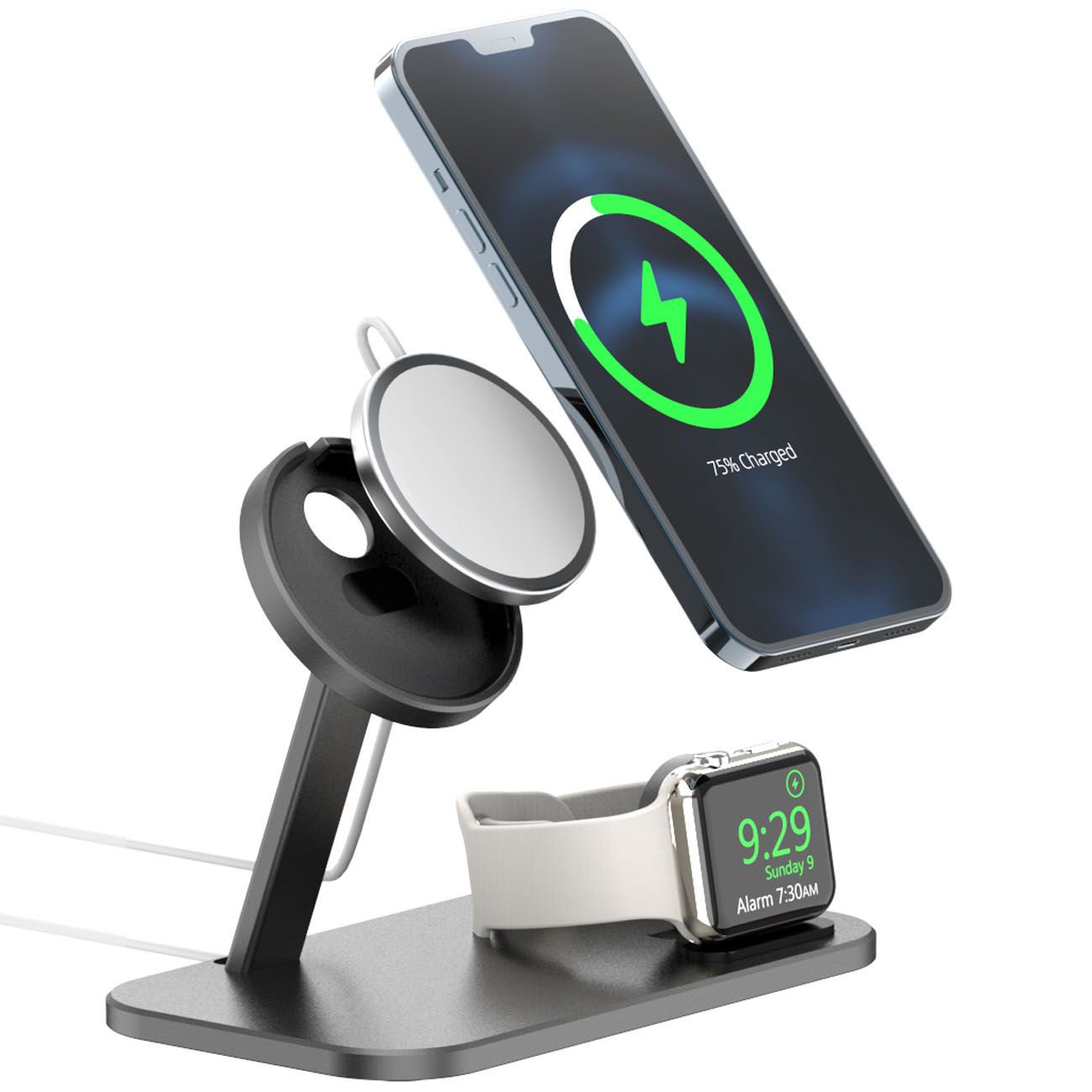 Storage Base Data Cable Watch Charging Stand