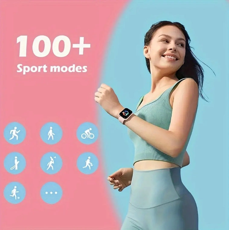 Women Call Heart Rate Sport Mode Waterproof Smart Watch